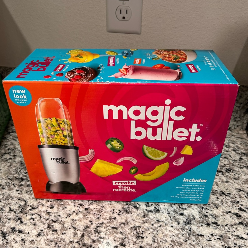 Magic Bullet 250W Personal Blender – Compact & Versatile